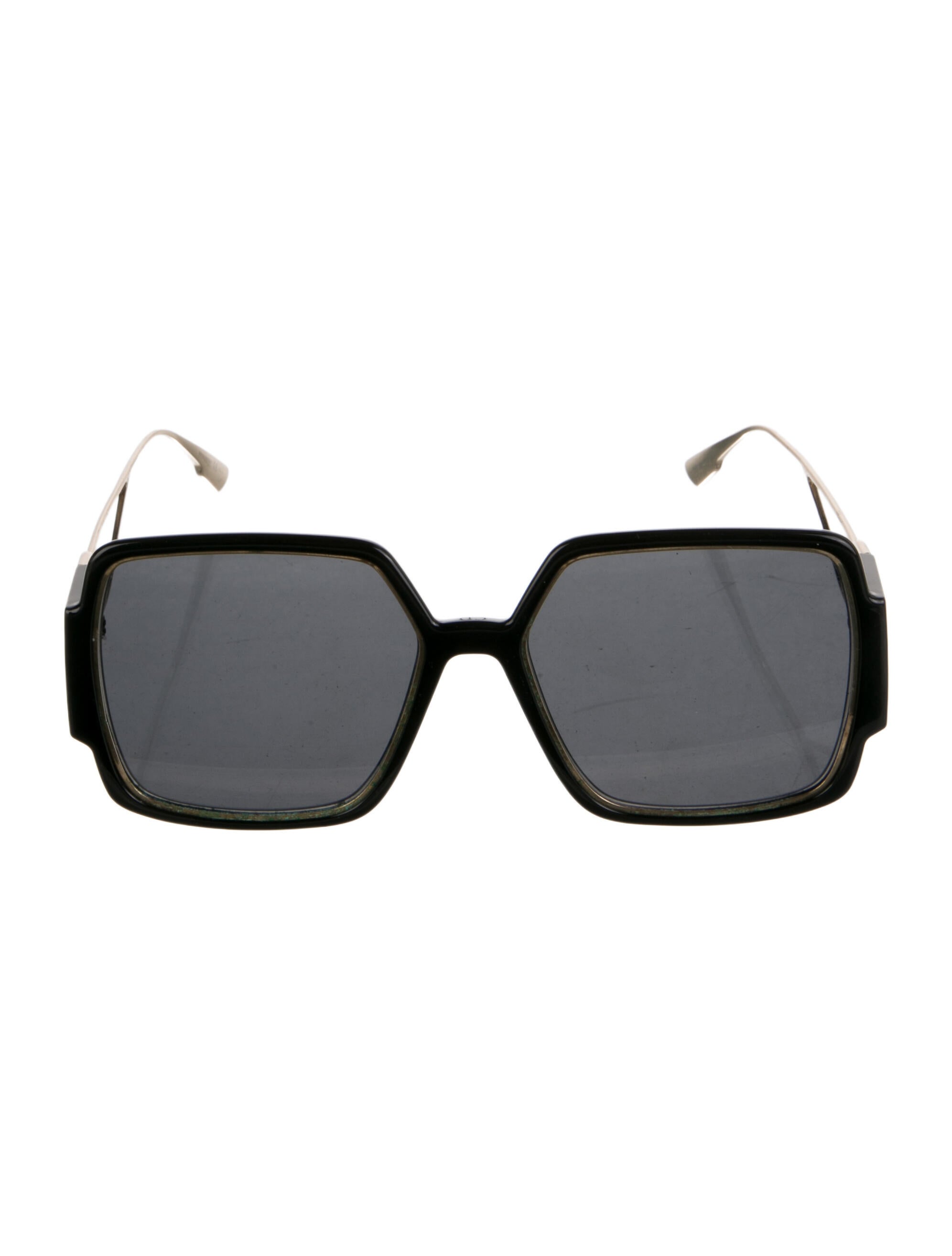 Christian Dior Square Tinted Sunglasses